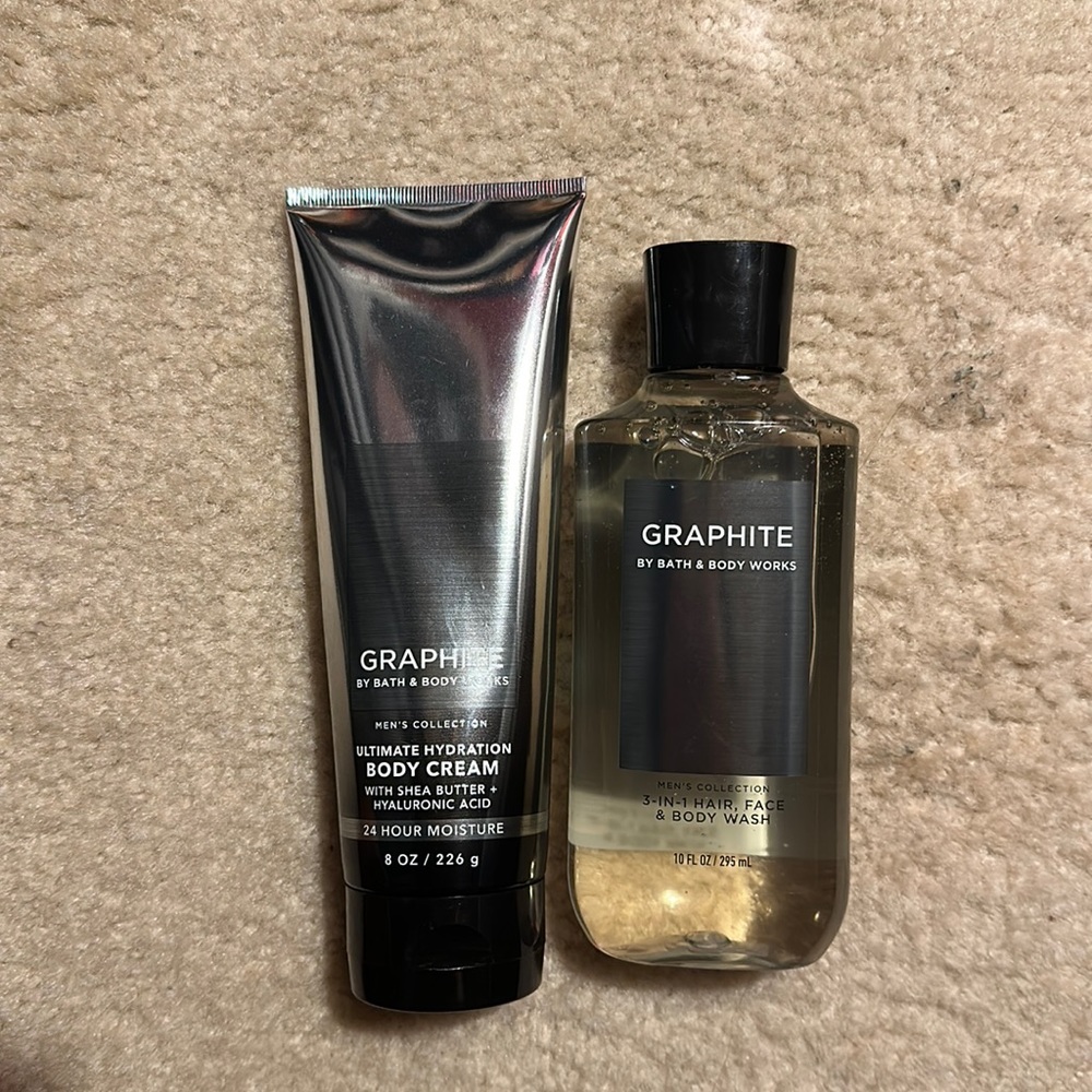 Bath and body works graphite set